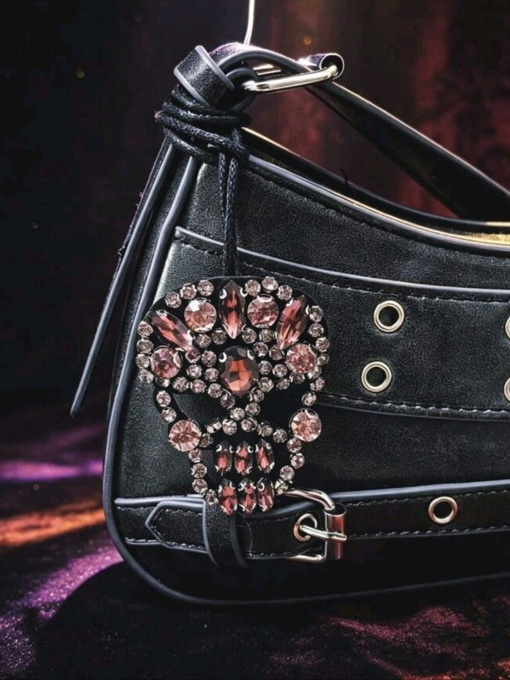 Skull Halloween Bag Charm/ Keychain NEW